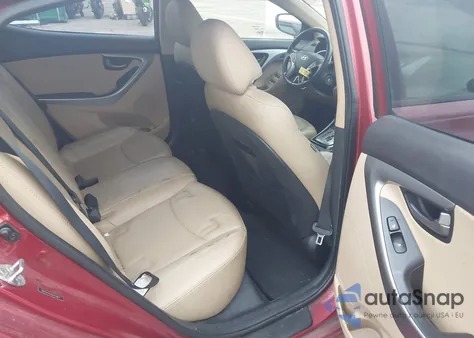 2013 Hyundai Elantra Limited из США, поврежденный, VIN 5NPDH4AE6DH210817